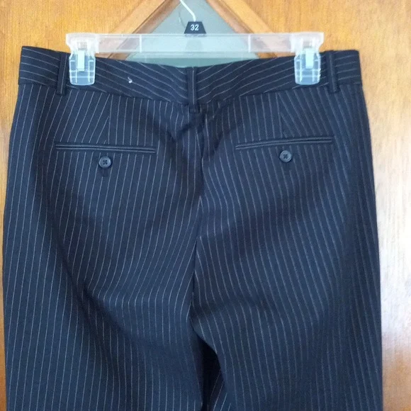 Express Design Studio Editor Dress Pants Striped Slacks - Picture 6 of 8